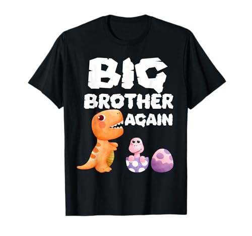 Big Brother Again für Jungen Dinosaurier T-Shirt von Big Brother Again for Boys Gifts