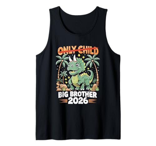 Big Brother 2026 Dino-Design für Kinder, die Familie feiern Tank Top von Big Brother Dino 2026 Family Celebration Apparel