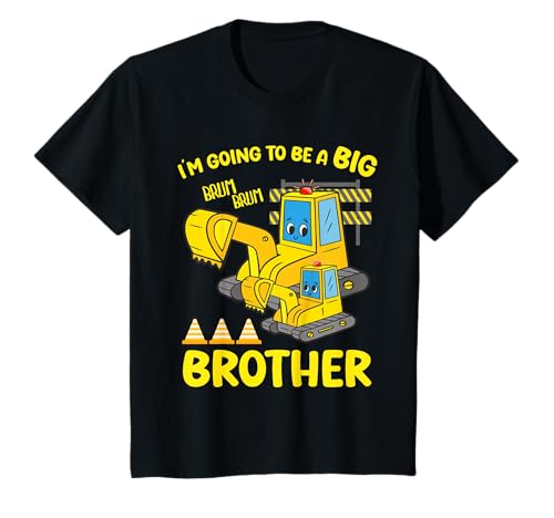 Kinder Bagger Kind Ist Bereit EIN Großer Bruder Zu Sein T-Shirt Kinder Bagger Kind Ist Bereit EIN Großer Bruder Zu Sein T-Shirt von Big Brother Loading Neuheit Großer Bruder Designs