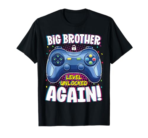 Big Brother Level Unlocked Again Boys Big Brother Again T-Shirt Big Brother Level Unlocked Again Boys Big Brother Again T-Shirt von Big Brother Promotion T-shirts Co