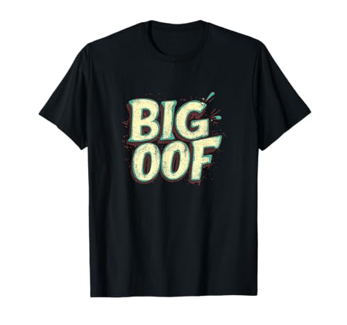 Big Oof Motivation Kostüm für Jungen und Mädchen Spaß T-Shirt von Big Flex Outfit