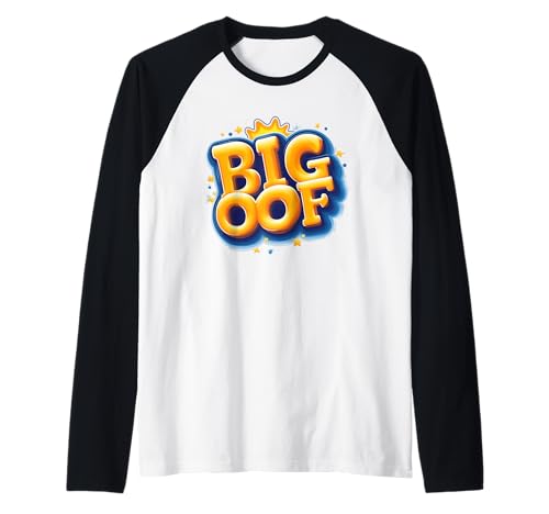 Big Oof Statement Emblem für Jungen und Mädchen Outfits Raglan Big Oof Statement Emblem für Jungen und Mädchen Outfits Raglan von Big Flex Outfit