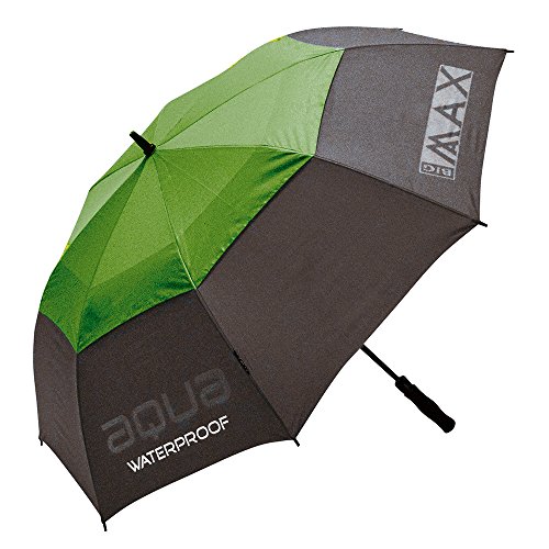 BIG MAX I-Dry Aqua Golf Regenschirm mit UV Schutz - 100% Wasserdicht (Grün) von Big Max