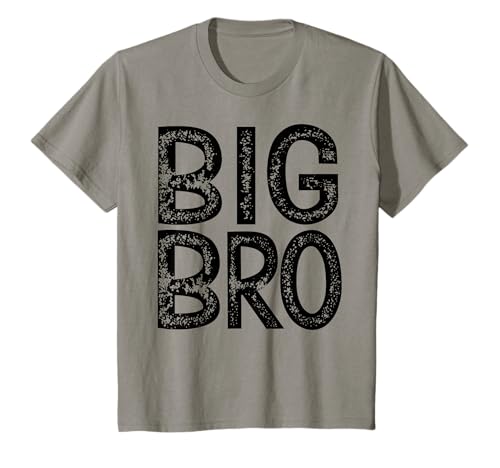 Kinder Big Bro Brother Großer Bruder Geschenk Geburtstag Vintage T-Shirt Kinder Big Bro Brother Großer Bruder Geschenk Geburtstag Vintage T-Shirt von Big Mid Lil Bro Großer Mittlerer Kleiner Bruder