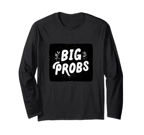 Fun Probs Logo für Jungen und Mädchen Langarmshirt Fun Probs Logo für Jungen und Mädchen Langarmshirt von Big Probs Outfit