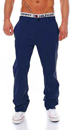 Big Seven Evan Chino Pant Regular Fit Herren Hose, Hosengröße:W42/L32, Farbe:Navy Blue von Big Seven