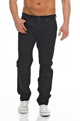 Big Seven Matt Black Antic Regular Fit Herren Jeans, Hosengröße:W40/L34 von Big Seven