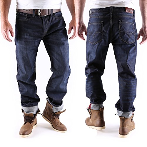 Big Seven Blake Dakota Wash Regular Fit Herren Jeans Hose, Hosengröße:W36/L32 von Big Seven