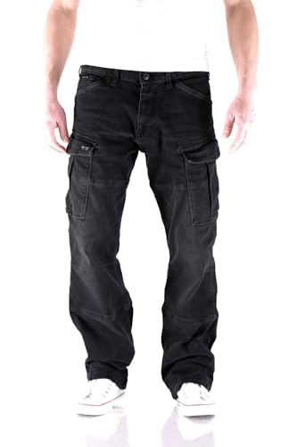 Big Seven Brian Antic Black Cargo Herren Jeans, Hosengröße:W46/L30 von Big Seven