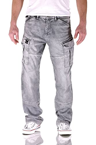 Big Seven Brian Mercury Wash Cargo Herren Jeans, Hosengröße:W44/L32 von Big Seven