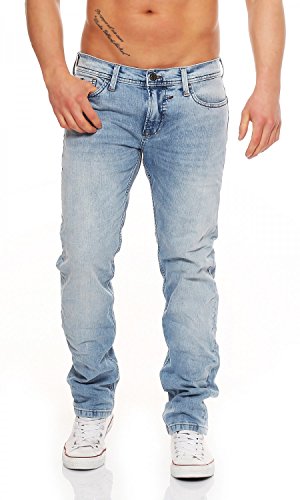 Big Seven Morris Crashed Ice Regular Fit Herren Jeans, Hosengröße:W30/L34 von Big Seven