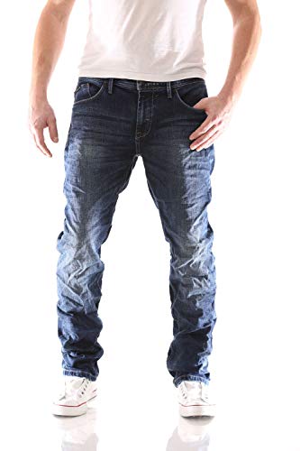 Big Seven Morris Night Blue Regular Herren Jeans, Hosengröße:W38/L34 von Big Seven