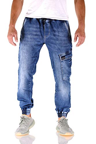 Big Seven Rick Super Flex Jogger Dark Vintage Herren Jeans, Hosengröße:W30/L32 von Big Seven