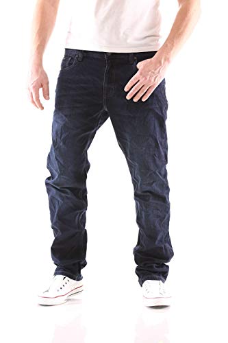 Big Seven Stanley Deep Blue Regular Herren Jeans, Hosengröße:W32/L32 von Big Seven