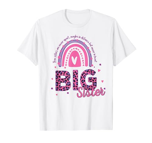 Big Sister Little Sister Passende Outfits Ideen für Kinder T-Shirt von Big Sister Idea For Girls & Promoted To Big Sister
