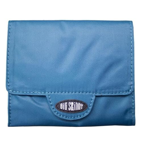 Big Skinny RFID-blockierende Trixie Trifold Geldbörse, hält bis zu 30 Karten, Ozeanblau, Big Skinny Trixie Trifold von Big Skinny