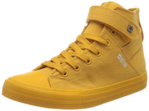 Big Star Damen FF274581_39 Sneaker, Yellow, EU von Big Star