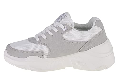 Big Star Damen Sneakers, White, 37 EU von Big Star