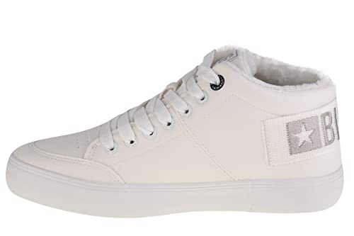 Big Star Damen Sneakers, White, 39 EU von Big Star