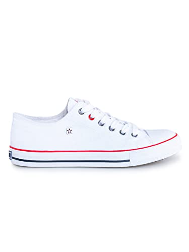 Big Star Klassische Damen Sneaker in Weiß T274022 41 von Big Star