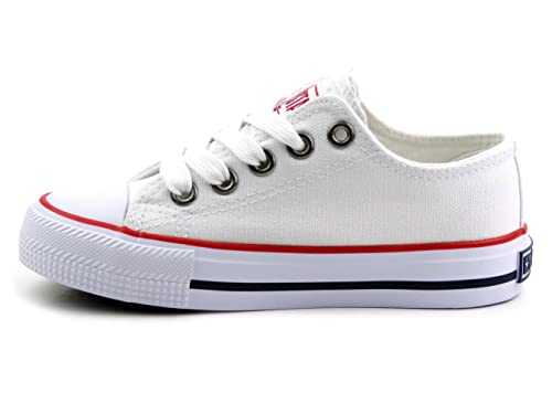 Big Star Plimsolls, White, 33 EU von Big Star