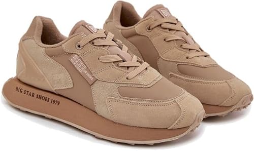 Leder Herren Sneaker Big Star Hi-Poly System, BLAUT, 42 EU von Big Star