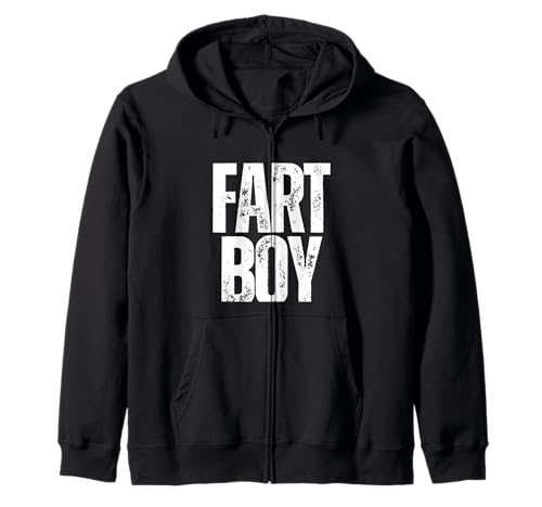 Furz Boy Kapuzenjacke von Big Thick Bold Text