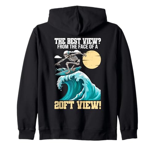 Big Wave Surfing Skeleto 6.1 m View Best View Surfer Kapuzenjacke Big Wave Surfing Skeleto 6.1 m View Best View Surfer Kapuzenjacke von Big Wave Surfing Surfboard Designs for Surfer