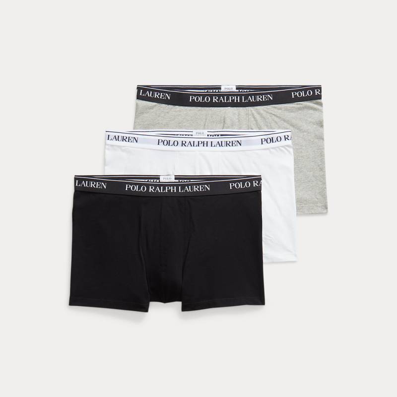 Große Größen - 3er-Pack klassische Boxer Briefs von Big & Tall