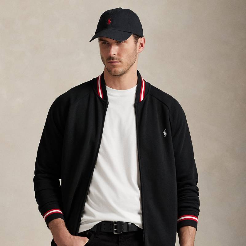 Große Größen - Bomberjacke aus doppellagigem Piqué von Big & Tall