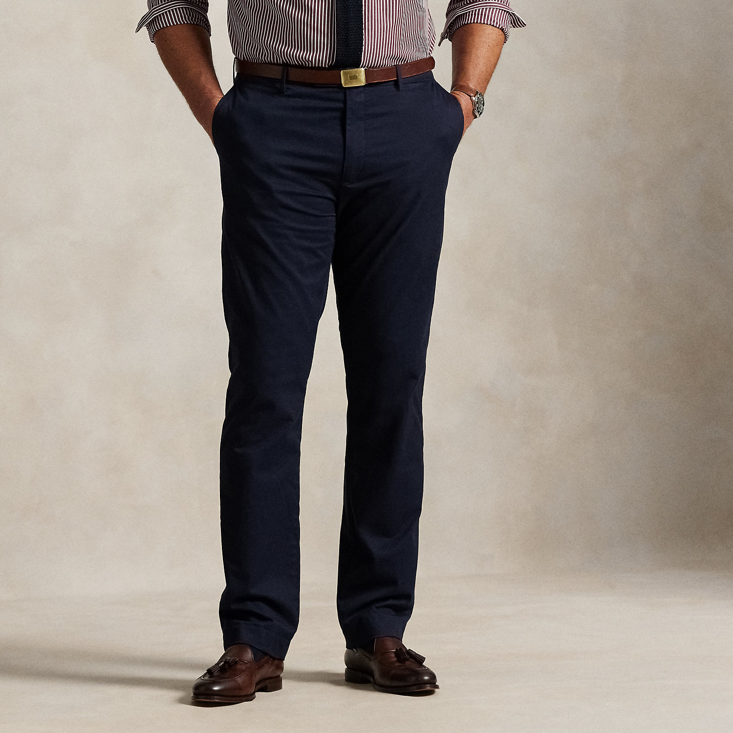 Große Größen - Classic-Fit Stretch-Chino von Big & Tall