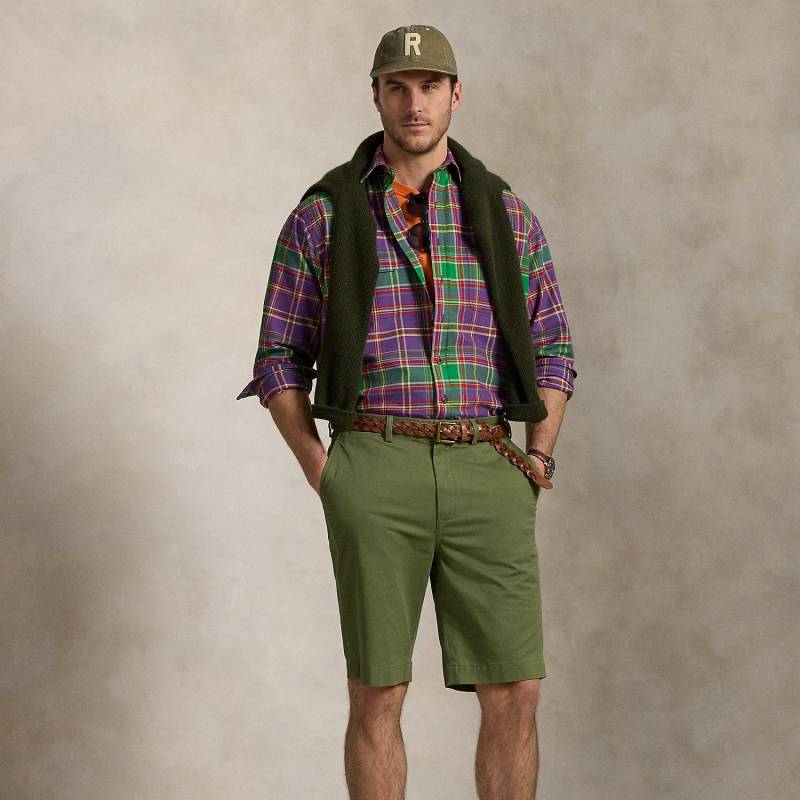 Große Größen - Classic-Fit Stretch-Chinoshorts von Big & Tall