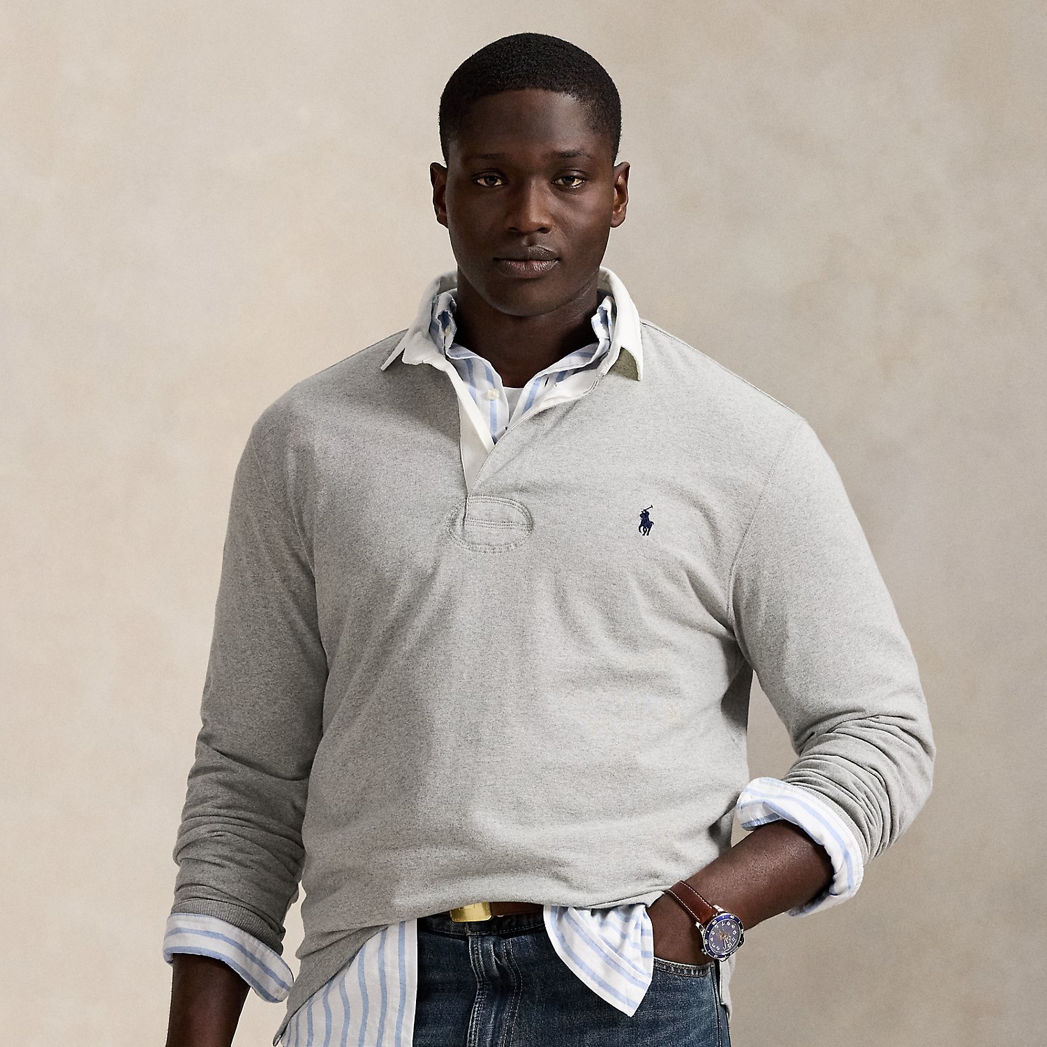 Große Größen - Das klassische Rugbyhemd von Big & Tall