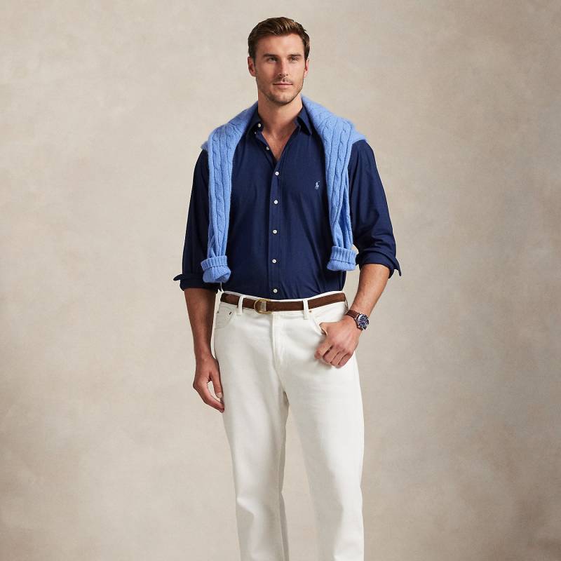 Große Größen - Bluse aus Stretchpopeline von Big & Tall