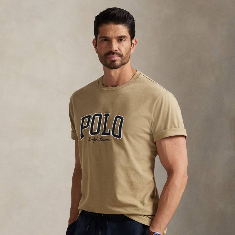 Große Größen - Jersey-T-Shirt mit Logo von Big & Tall