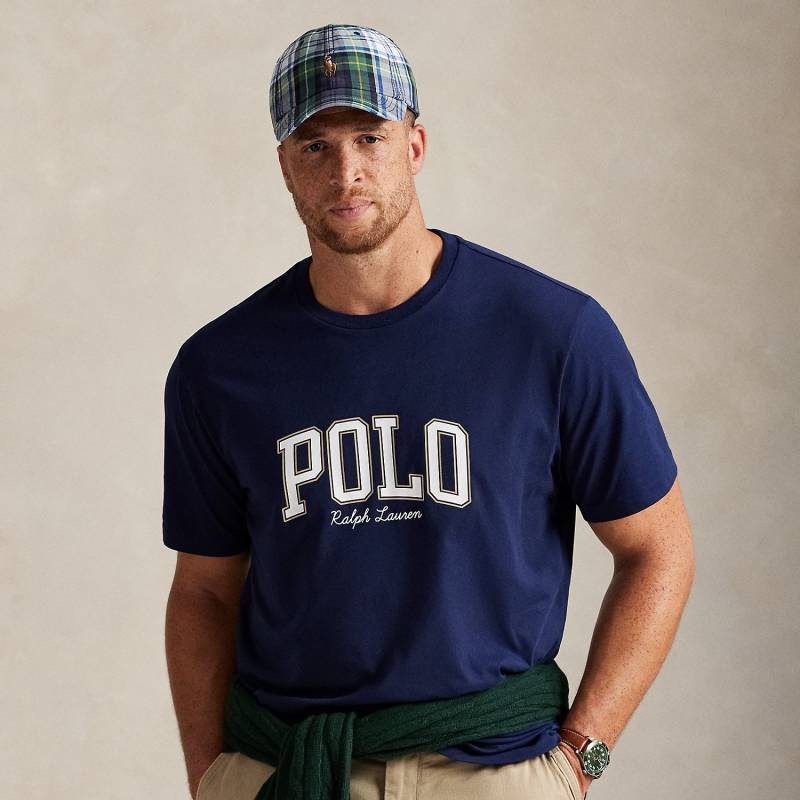 Große Größen - Jersey-T-Shirt mit Logo von Big & Tall