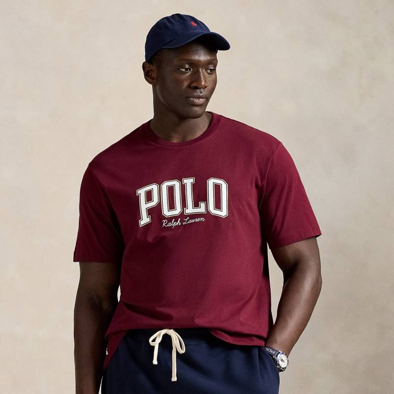 Große Größen - Jersey-T-Shirt mit Logo von Big & Tall