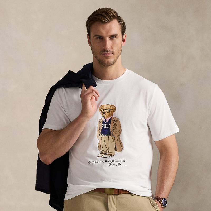 Große Größen - Jersey-T-Shirt mit Polo Bear von Big & Tall