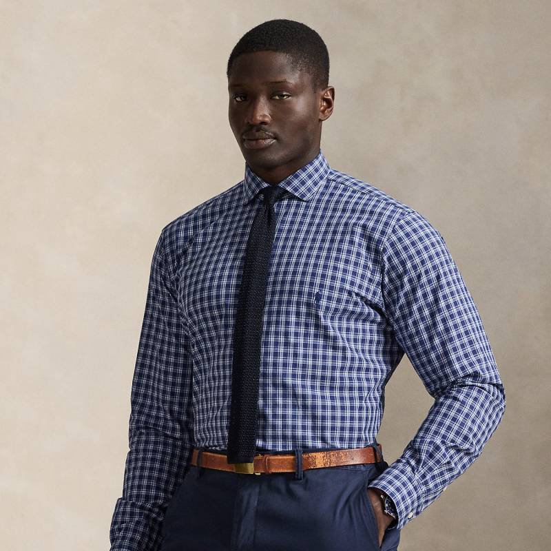 Große Größen - Karohemd aus Stretchpopeline von Big & Tall