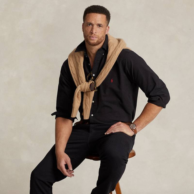 Große Größen - Konfektioniert gefärbtes Oxfordhemd von Big & Tall