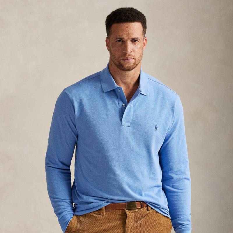 Große Größen - Langärmliges Piqué-Poloshirt Große Größen - Langärmliges Piqué-Poloshirt von Big & Tall