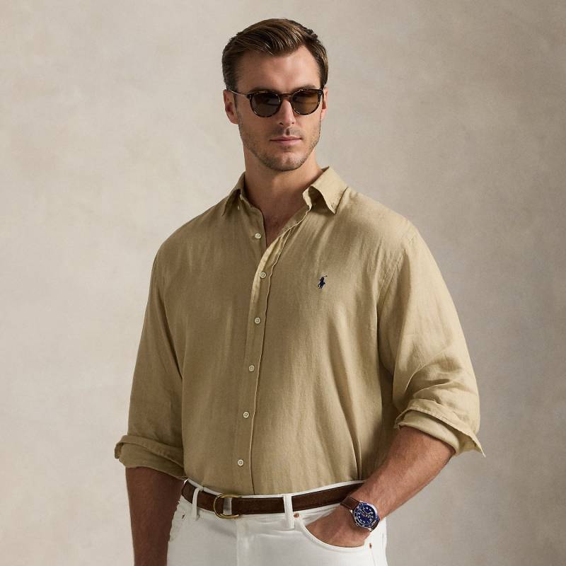 Große Größen - Leinenhemd von Big & Tall