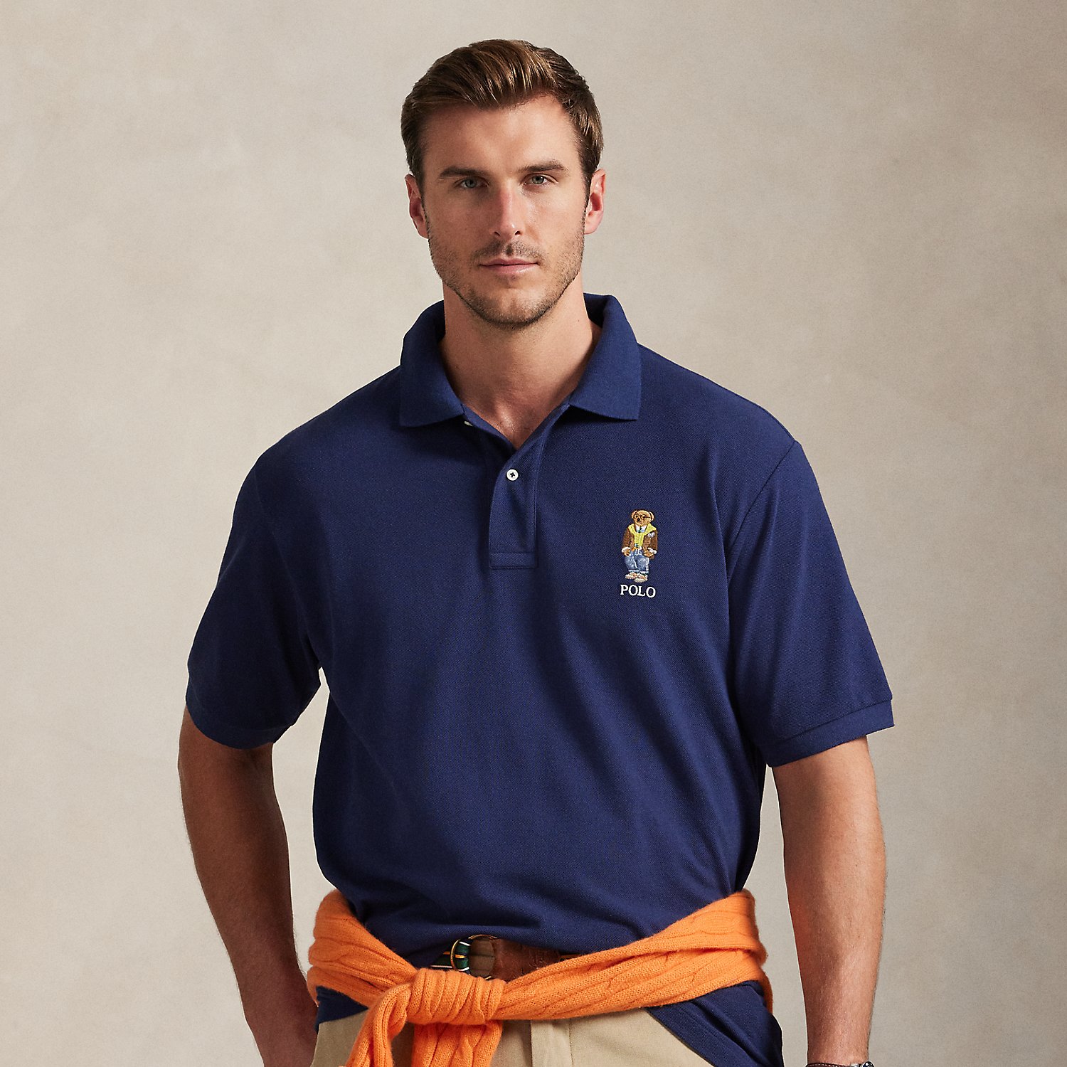 Große Größen - Piqué-Poloshirt mit Polo Bear von Big & Tall