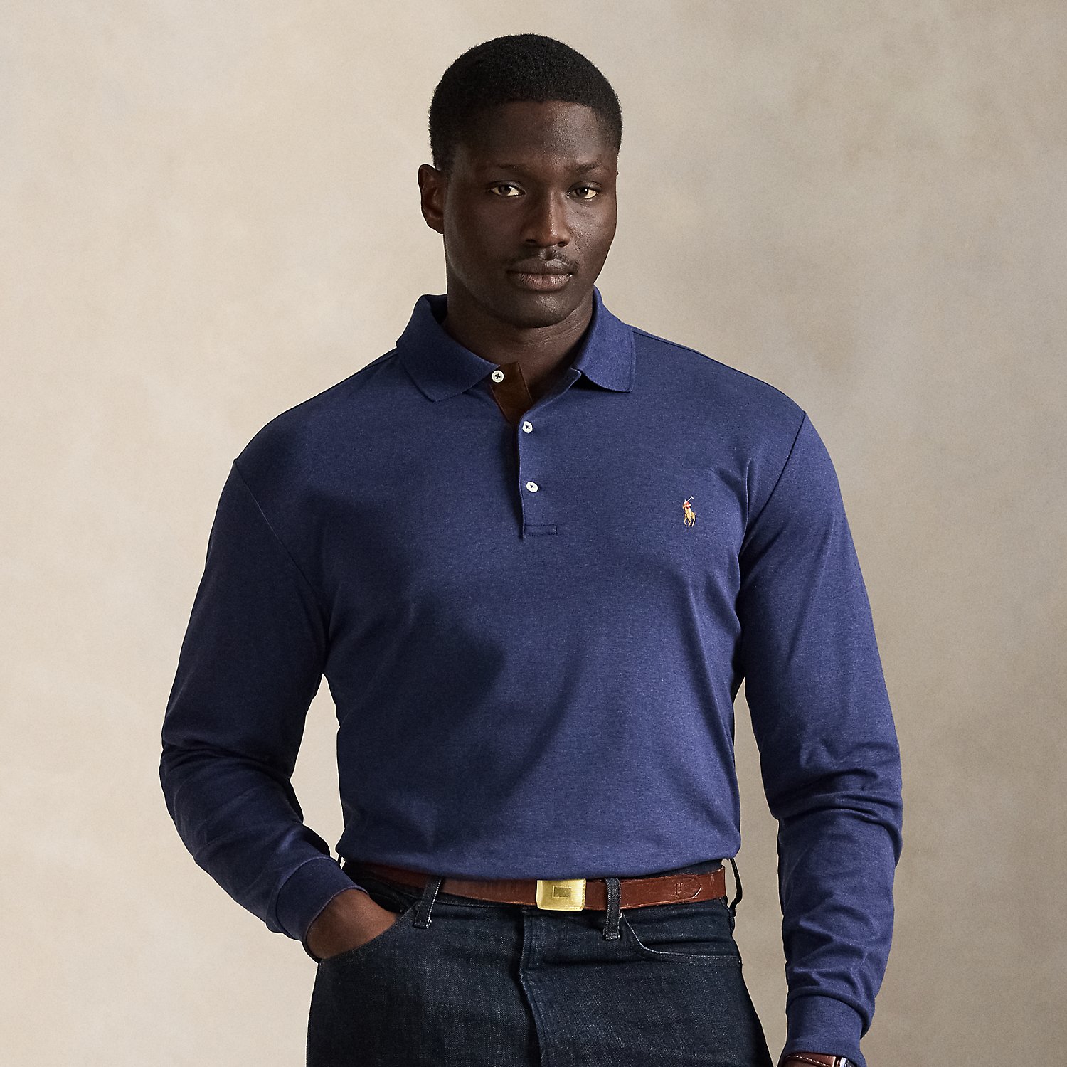 Große Größen - Poloshirt aus weicher Baumwolle von Big & Tall