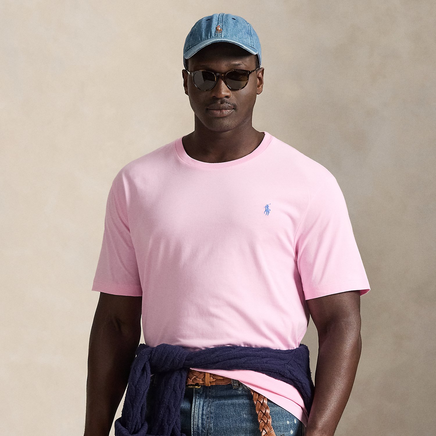 Große Größen - Rundhals-T-Shirt aus Jersey von Big & Tall