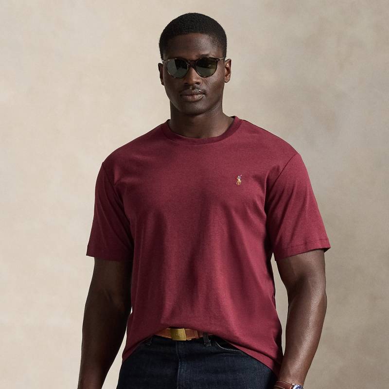 Große Größen - Rundhals-T-Shirt aus weicher Baumwolle von Big & Tall