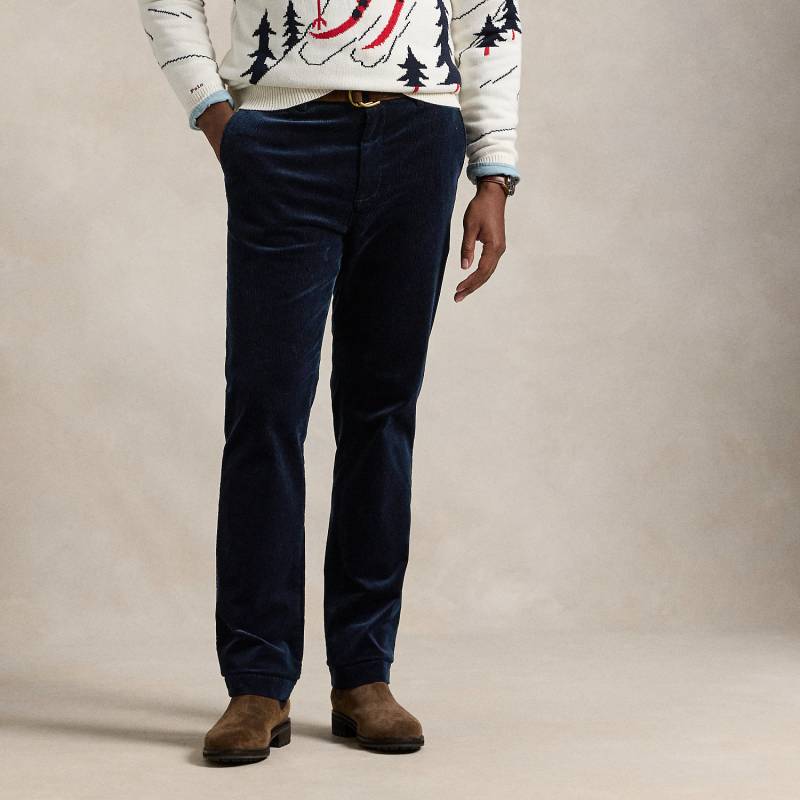 Große Größen - Straight-Fit Kordsamthose mit Stretch von Big & Tall