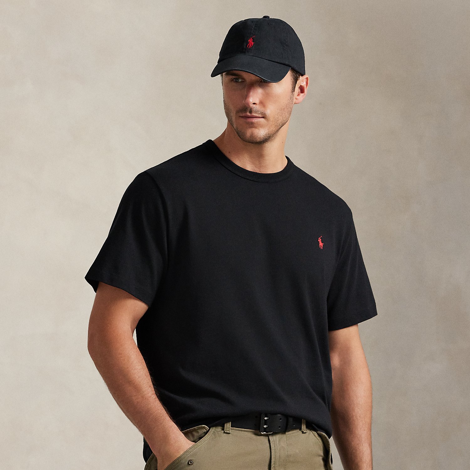 Große Größen - T-Shirt aus schwerem Jersey von Big & Tall