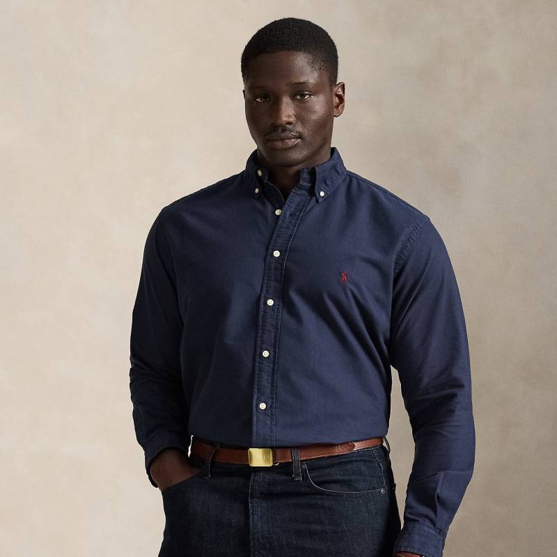 Große Größen - Konfektioniert gefärbtes Oxfordhemd von Big & Tall