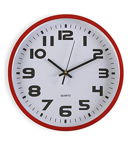 BigBuy Home RELOJ COCINA Rojo 30,5 cm S3404217 von BigBuy Home